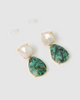 Miz Casa & Co Rey Earrings in Malachite