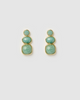 Miz Casa & Co Lux Stud Earrings Jade