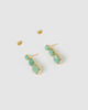 Miz Casa & Co Lux Stud Earrings Jade