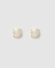 Miz Casa & Co Anaya Pearl Stud Gold Pearl