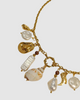 Miz Casa & Co Cora Charm Necklace Gold