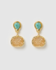 Miz Casa & Co Meira Earrings in Citrine Jade