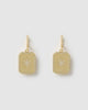 Miz Casa & Co Skye Huggie Earrings Gold