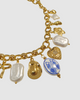 Miz Casa & Co Talia Charm Necklace Gold