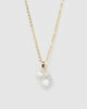 Miz Casa & Co Hart Necklace Clear Quartz