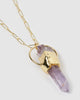 Miz Casa & Co Marissa Stone Necklace Amethyst