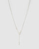 Miz Casa & Co Maz Necklace Silver Red Jasper