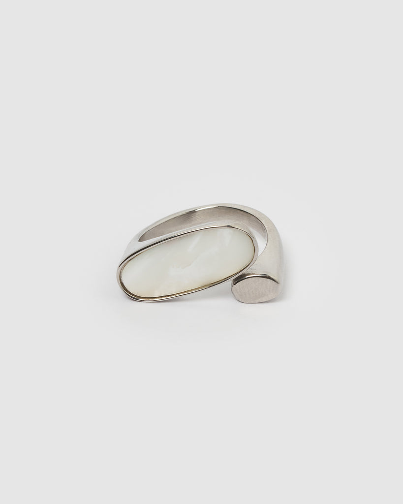 Miz Casa & Co Tasha Ring Silver Freshwater Pearl - Shop Online ...